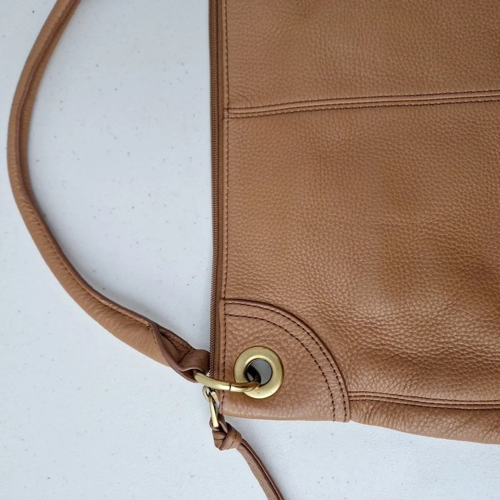 RARE Fossil Women's Karli Leather Large Hobo Bag Purse Multicolor NEAR MINT